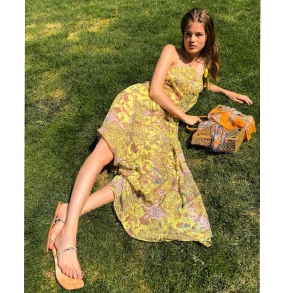 💯%FP Sandy Shores Printed Maxi Slip - Picture 5 of 8